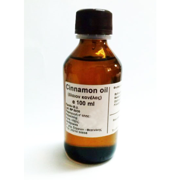 Έλαιο κανέλας (cinnamon oil)  100ml
