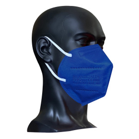 Μάσκα προστασίας FFP2- KN95 με 4 στρώσεις Για Παιδια άνω των 8 ετών και Ενήλικες Small (CE & EN:149:2001) BRAND ITALIA Μπλε