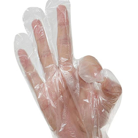 Γάντια πολυαιθυλενίου ζαγρέ