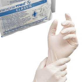 Γάντια χειρουργικά αποστειρωμένα με πούδρα Soft touch - Ζεύγος