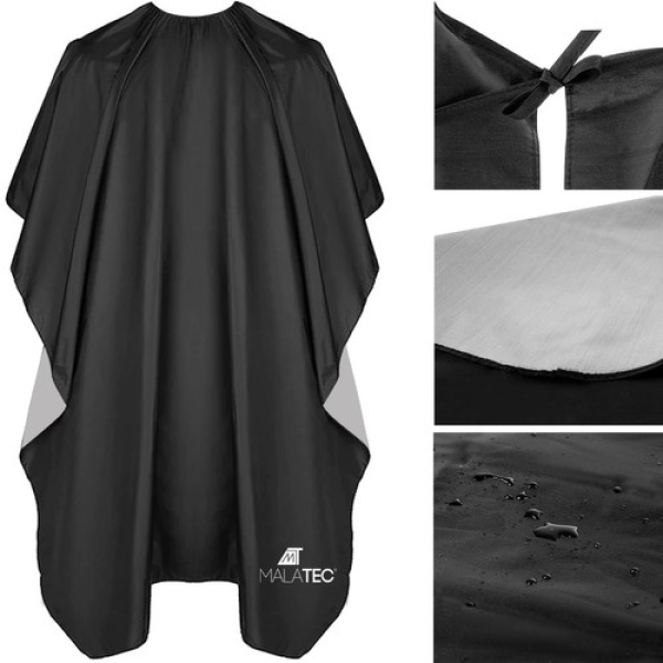 Μπέρτα Κουρέματος σε μαύρο χρώμα, 100x140 cm