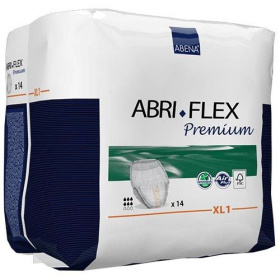 Abena Abri-Flex Premium XL1 Σλιπ Βρακάκι Ακράτειας Ημέρας14τμχ
