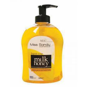 Κρεμοσάπουνο με Μέλι και Γάλα (Milk and Honey) Miss Sandy, 300ml