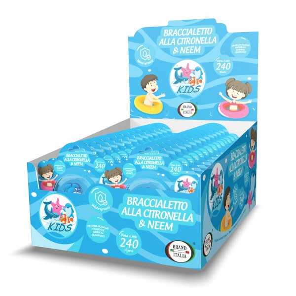 Αντικουνουπικό παιδικό βραχιόλι KIDS, Brand Italia