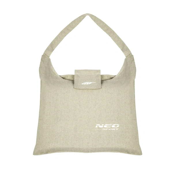 NEO Sport Acupressure χαλάκι με μαξιλάρι και τσάντα μεταφοράς 70x44cm Μπεζ Λευκό
